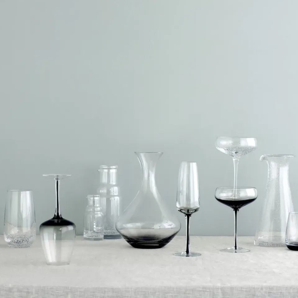 Broste Copenhagen Smoke cocktail glass, 20 cl Grey Online