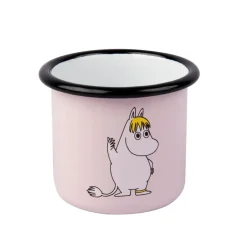 Muurla Snorkfröken enamel mug, 2.5 dl PinkBlack Online