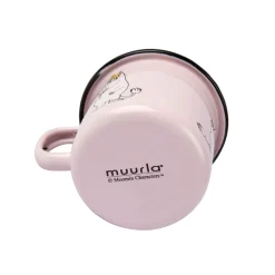 Muurla Snorkfröken enamel mug, 2.5 dl PinkBlack Online