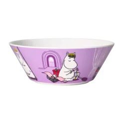 Moomin Arabia Snorkmaiden Moomin bowl, Purple Hot