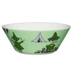 Moomin Arabia Snufkin moomin bowl, Green Discount