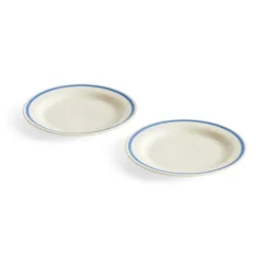 HAY Sobremesa plate Ø18.5 cm 2-pack, Blue Online