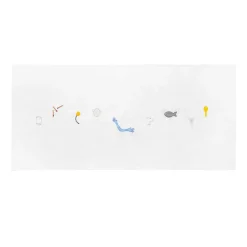 HAY Sobremesa tablecloth 140x300 cm, White Outlet