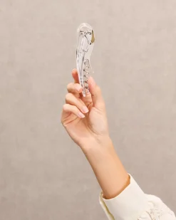 L'Atelier du Vin Soft machine crystal wine opener, Silver Silver-coloured