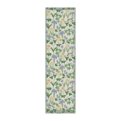 Ekelund Linneväveri Sol blue table runner 35x120 cm, Multi Discount