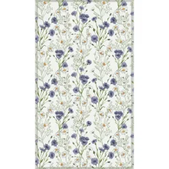 Ekelund Linneväveri Sommar table cloth, 145x250 cm BlueGreenYellowWhite Hot