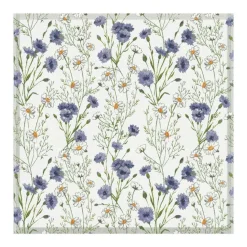 Ekelund Linneväveri Sommar table cloth, 145x145 cm BlueWhite Online