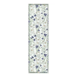 Ekelund Linneväveri Sommar table cloth 35x80 cm, multi MultiWhite Discount
