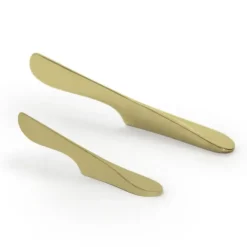Bosign Spreader knife air large, brass-coloured Gold-coloured Discount