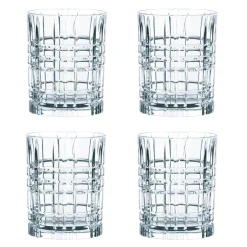 Nachtmann Square whisky glass 34 cl 4-pack, 34 cl Transparent Clearance