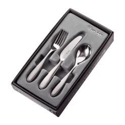 Robert Welch Stanton Bright children's cutlery 3 pieces, Stainless steel Silver-coloured Discount