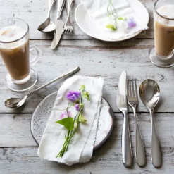 Robert Welch Stanton Bright cutlery, 24 pieces Silver-coloured New