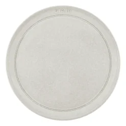 STAUB New Truffle dinner plate, Ø26 cm White Hot