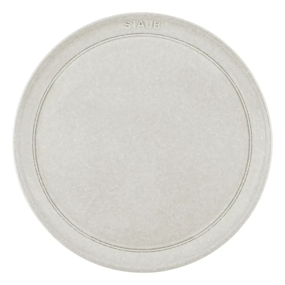 STAUB New Truffle dinner plate, Ø26 cm White Hot