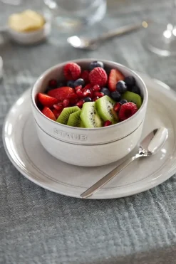 STAUB New Truffle plate, Ø20 cm White New