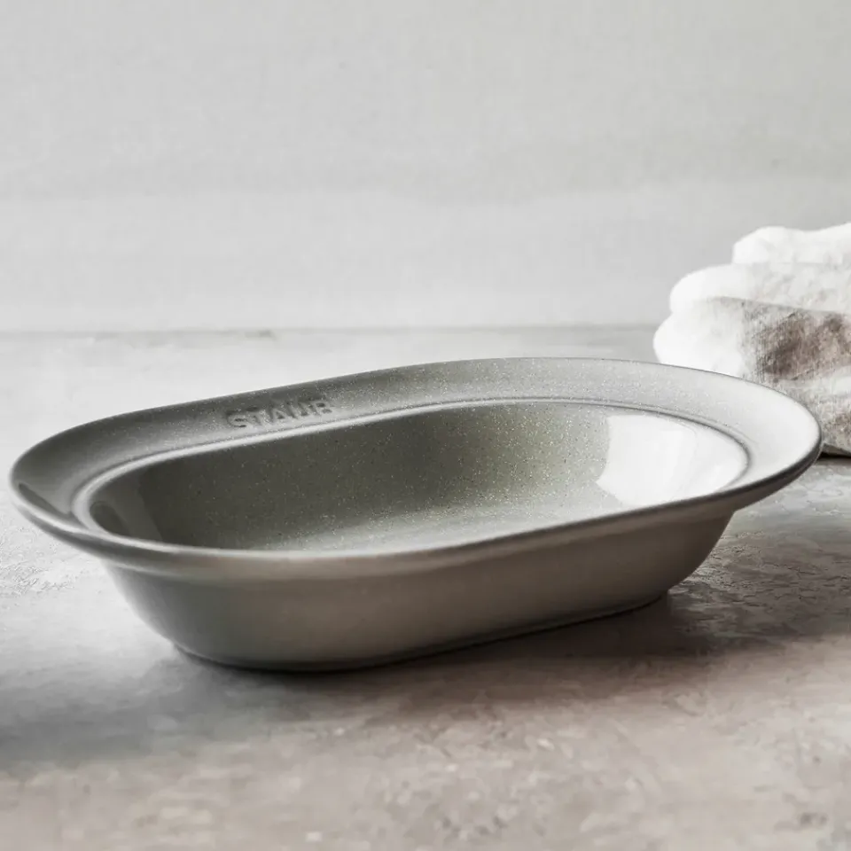 STAUB New Truffle saucer oval, 25 cm White