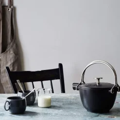 STAUB teapot round 1.15 L, Black Best