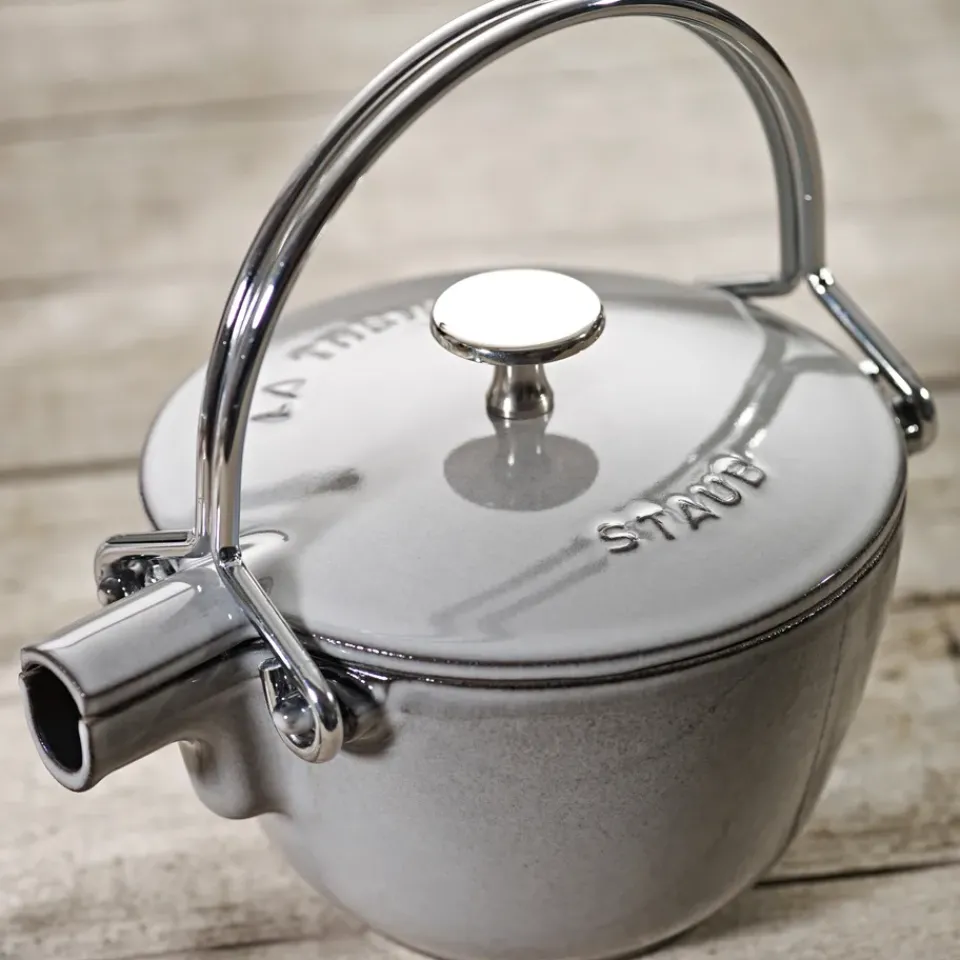 STAUB teapot round 1.15 L, Grey Online