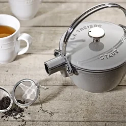 STAUB teapot round 1.15 L, Grey Online