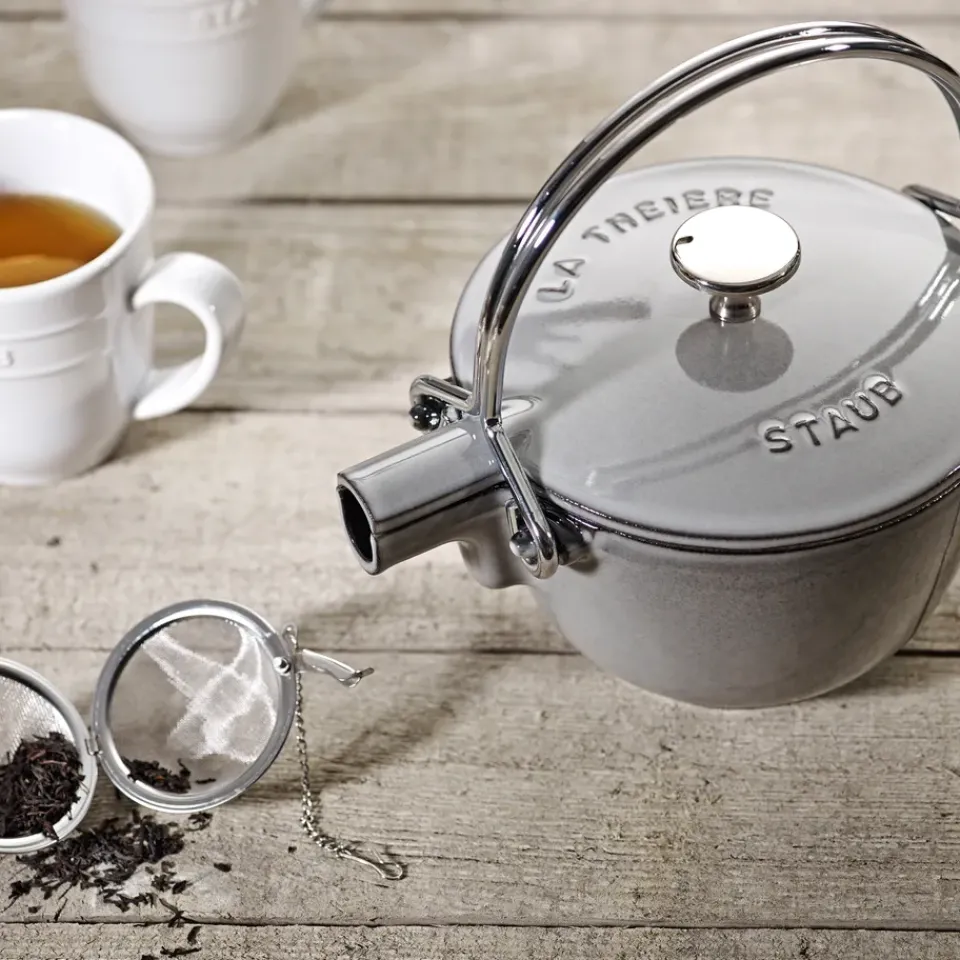 STAUB teapot round 1.15 L, Grey Online