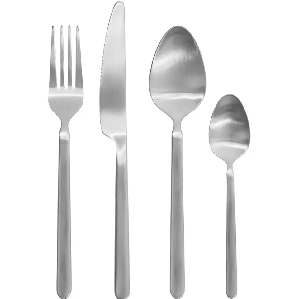 Blomus STELLA cutlery silver, 16 pieces Silver-coloured Outlet