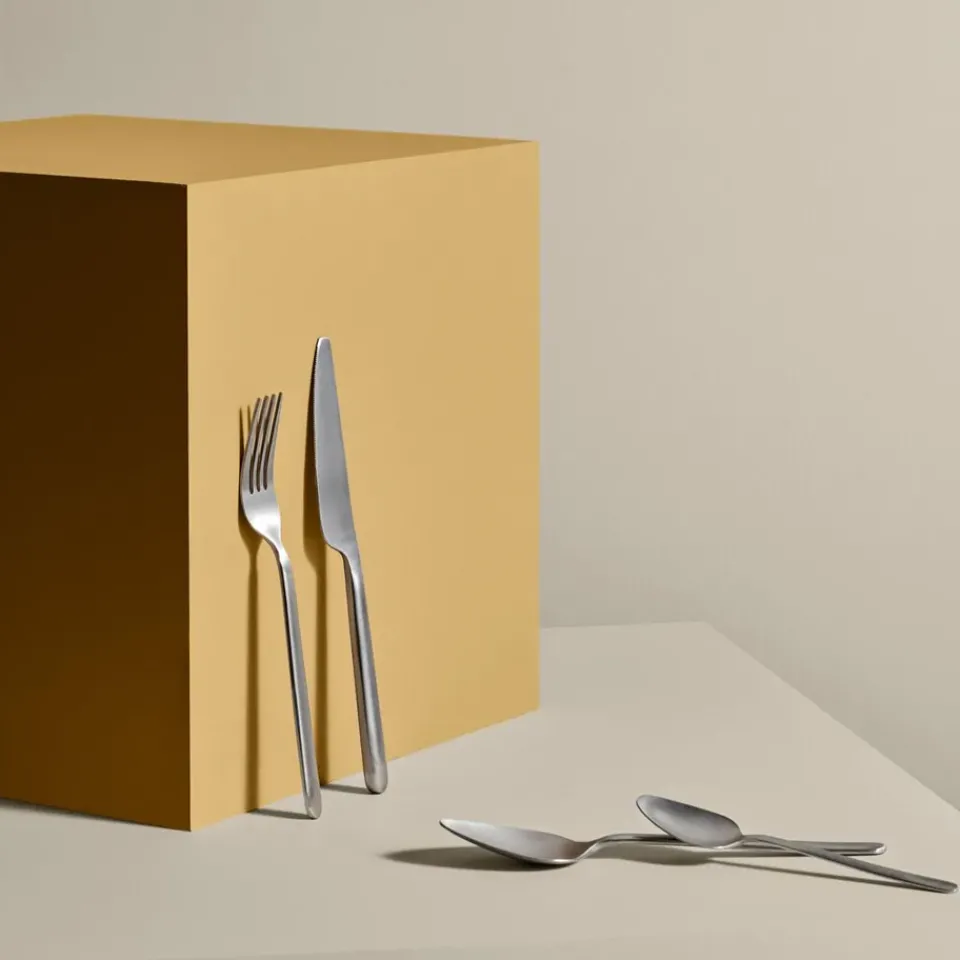 Blomus STELLA cutlery silver, 16 pieces Silver-coloured Outlet
