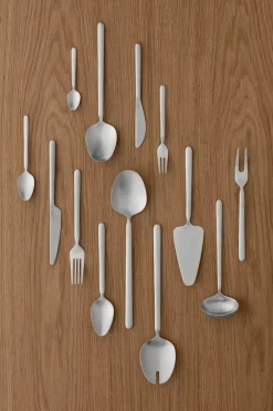 Blomus Stella dessert fork 4-pack, 15.5 cm Silver-coloured Clearance