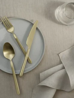 Blomus STELLA fork champagne, 20 cm Gold-coloured Sale