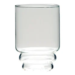 Muurla Steps drinking glass 45 cl, Clear Transparent New