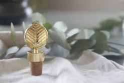 Pluto Design Stig L Berså bottle stopper, Gold Gold-coloured Hot