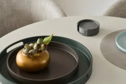 Mojoo Sting coasters Ø12 cm 6-pack, Anthracite Grey Sale