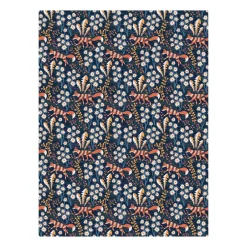 Arvidssons Textil Stjärnspeja oilcloth, Dark Blue Best