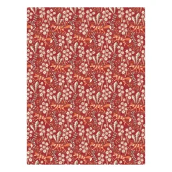 Arvidssons Textil Stjärnspeja oilcloth, Red Outlet