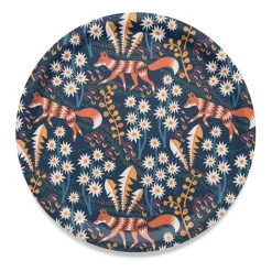 Arvidssons Textil Stjärnspeja tray Ø31 cm, Dark Blue Sale
