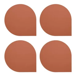 AYTM Stoa coaster 4-pack, Gingerbread OrangeBrown Best