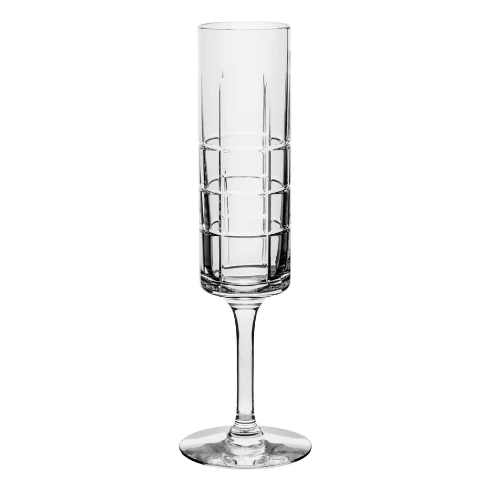 Orrefors Street champagne glass 15 cl, Clear Transparent Clearance