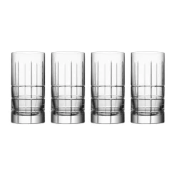 Orrefors Street highball glass 45 cl 4-pack, Clear Transparent New