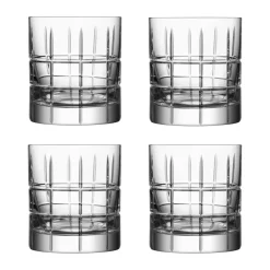 Orrefors Street Old Fashioned glass 27 cl 4-pack, Clear Transparent Discount