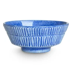 Mateus Stripes bowl Ø15 cm, Light Blue Sale