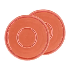 Villa Collection Styles tea saucer Ø13 cm 2-pack, Amber Orange Online