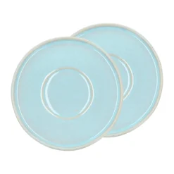 Villa Collection Styles tea saucer Ø13 cm 2-pack, Light Blue Outlet