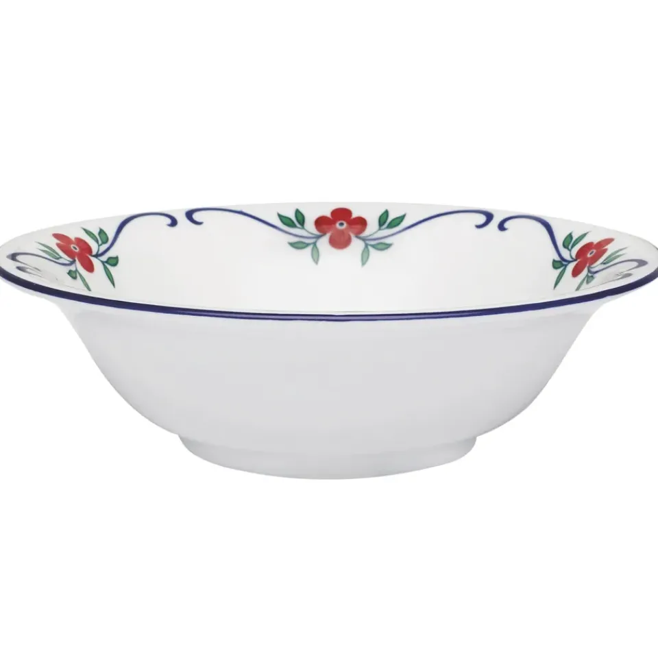 Rörstrand Sundborn plate deep, 16 cm BlueRed Sale