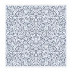 Ekelund Linneväveri Sunflower tablecloth 150x150 cm, Blue Clearance
