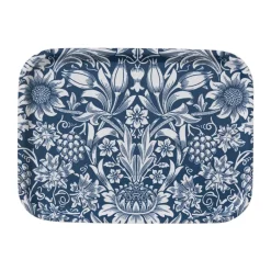 Klippan Yllefabrik Sunflower tray 20x27 cm, Dark denim Blue Best