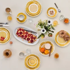 Arabia Sunnuntai deep plate Ø17 cm, Yellow New