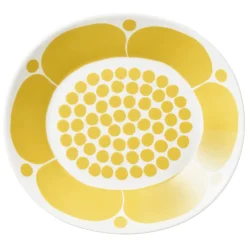 Arabia Sunnuntai plate oval 25 cm, Yellow Sale