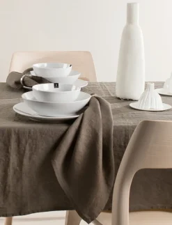 Himla Sunshine napkin 4-pack, Coffee Brown