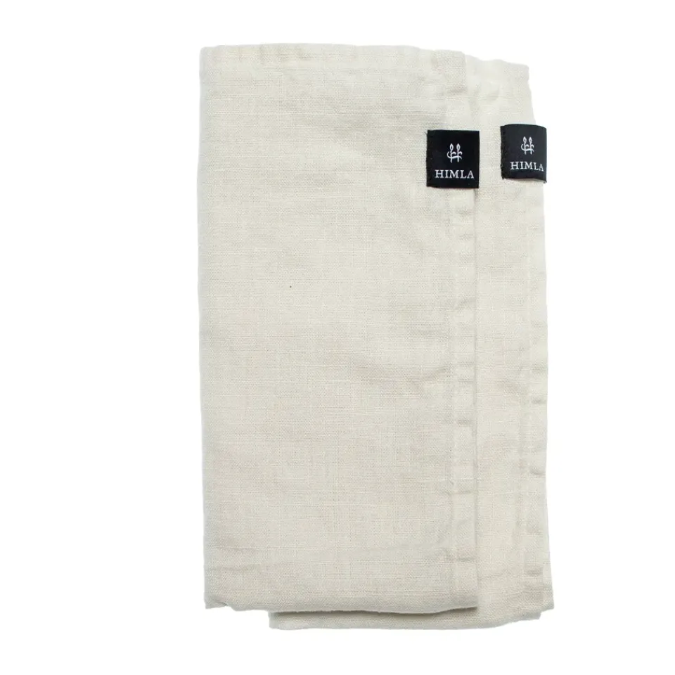 Himla Sunshine napkin 4-pack, Fog Beige