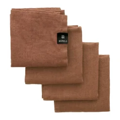 Himla Sunshine napkin 4-pack, Grounded, 45x45 cm Pink Online