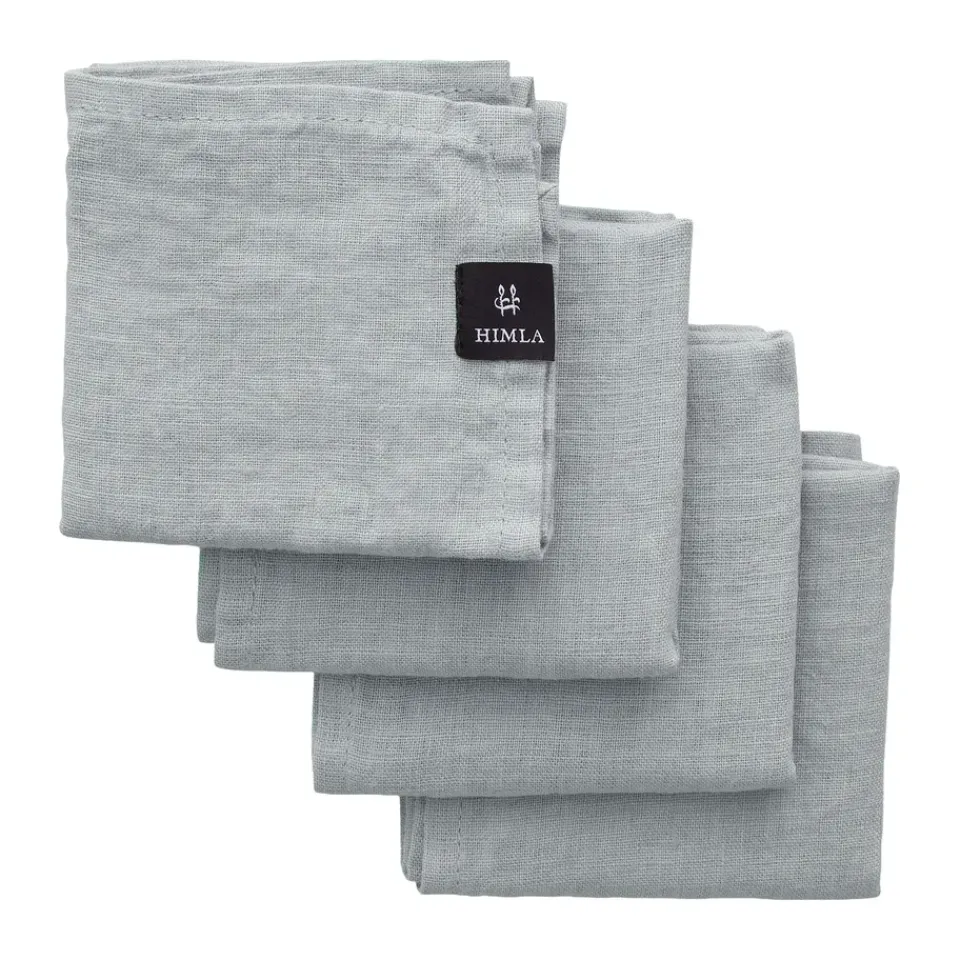 Himla Sunshine napkin 4-pack, Heavenly, 45x45 cm Blue